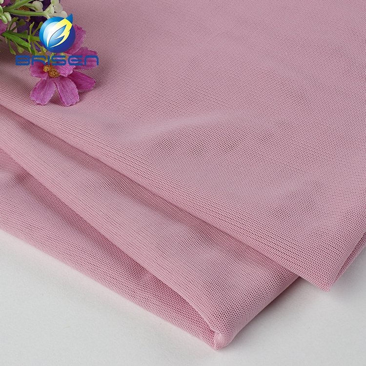 plain knit 92 polyester 8 elastane fabrics for lingerie