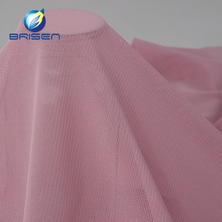 plain knit 92 polyester 8 elastane fabrics for lingerie