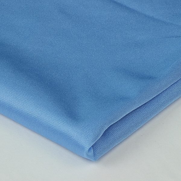 Plain blue fabric-2