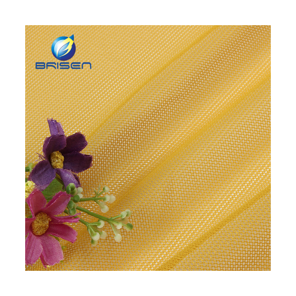 yellow mesh fabrics-3