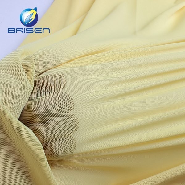 yellow stretch fabric-5