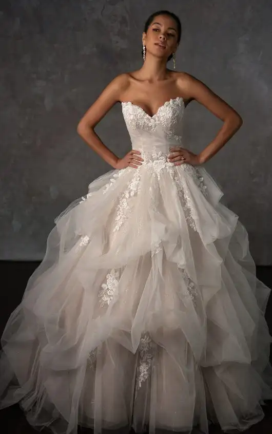 White Tulle Fabric
